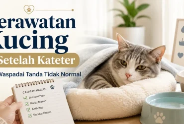 Perawatan Kucing Setelah Kateter, Waspadai Tanda Tidak Normal