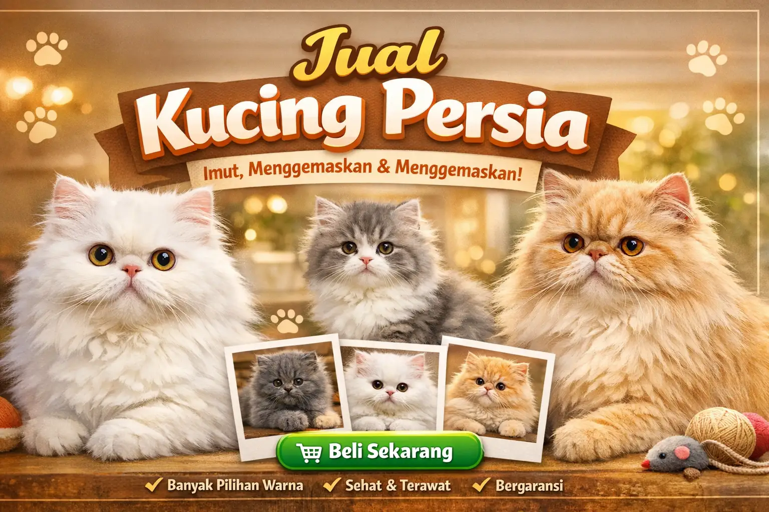 Sangat menarik 4 Perbedaan Kucing Anggora dan Persia