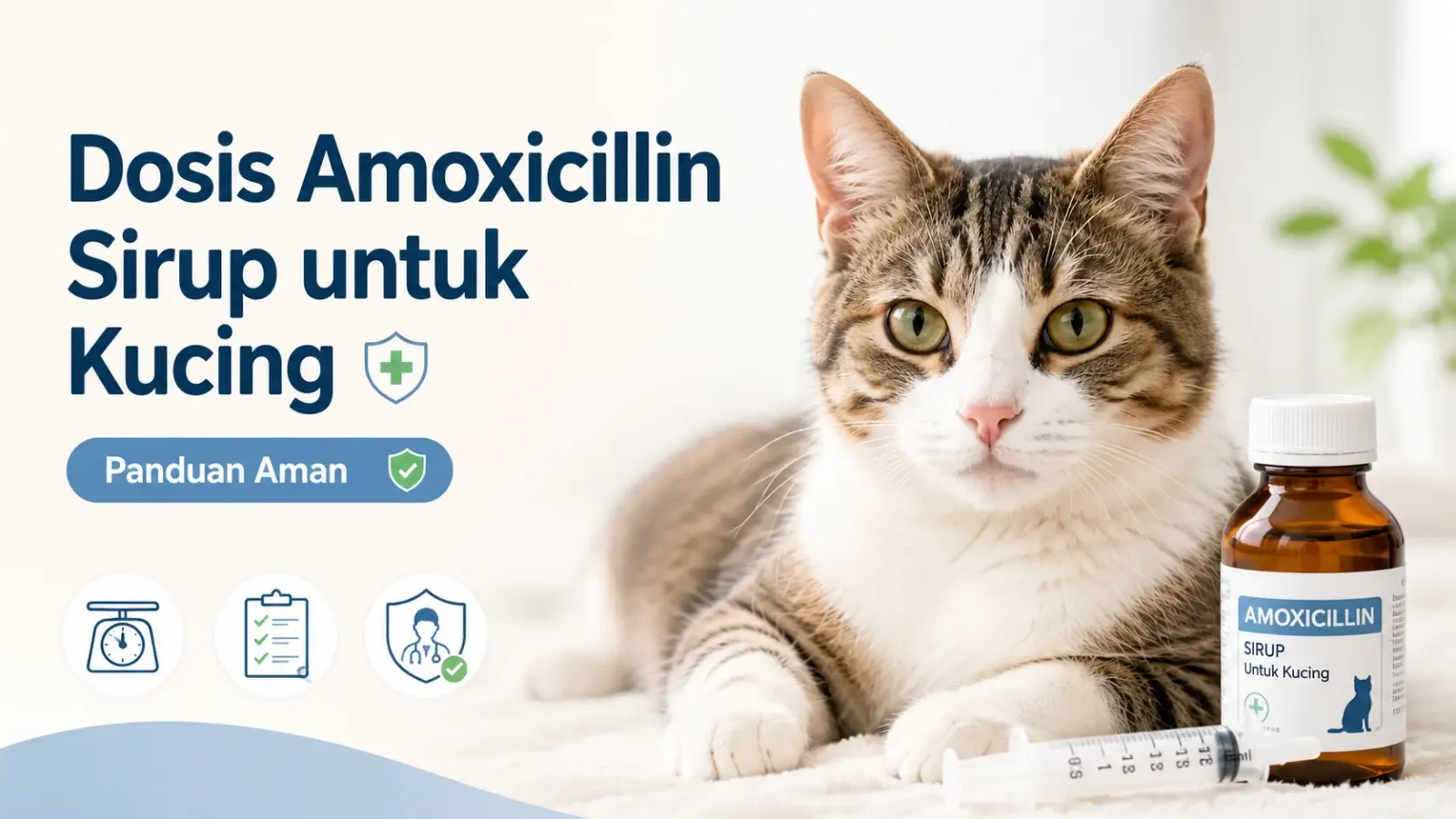 Dosis Amoxicillin Sirup Untuk Kucing