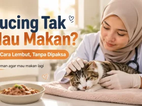 Cara Memberi Makan Kucing yang Tidak Mau Makan Tanpa Dipaksa