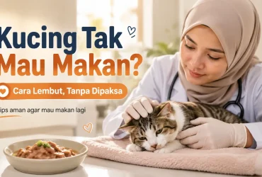 Cara Memberi Makan Kucing yang Tidak Mau Makan Tanpa Dipaksa