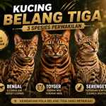 Kucing Belang Tiga Spesies Perwakilan: 3 Spesies Kucing dengan Pola Belang Mewah