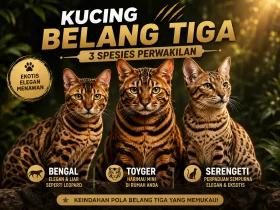 Kucing Belang Tiga Spesies Perwakilan: 3 Spesies Kucing dengan Pola Belang Mewah
