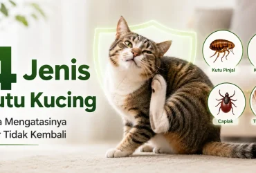 Siaga!! Jenis Kutu Kucing dan Cara Mengatasinya yang Efektif