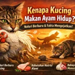 Telusuri! Kenapa Kucing Makan Ayam Hidup – Fakta Unik