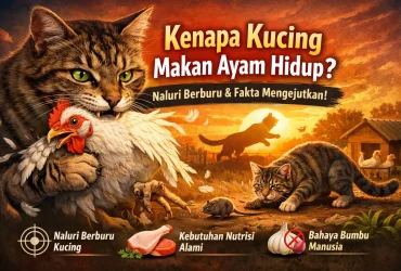 Telusuri! Kenapa Kucing Makan Ayam Hidup – Fakta Unik