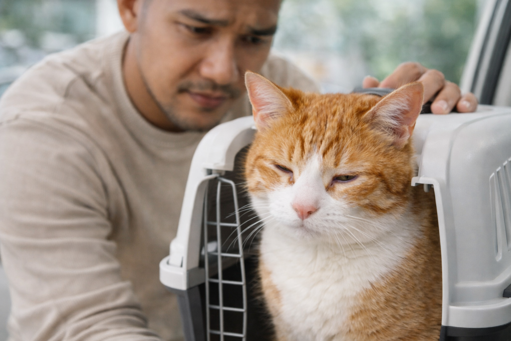 obat sakit mata untuk kucing alami