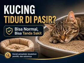 Kucing Suka Tidur di Pasir: Kesalahan Pemilik yang Tanpa Sadar Dilakukan