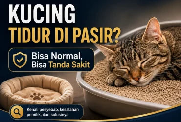 Kucing Suka Tidur di Pasir: Kesalahan Pemilik yang Tanpa Sadar Dilakukan