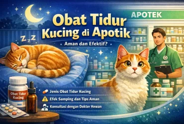 Obat Tidur Kucing di Apotik | Pilihan & Tips Aman