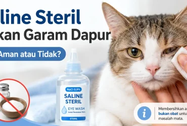 Solusi Ampuh Cara Mengobati Sakit Mata pada Kucing dengan Air Garam Secara Efektif