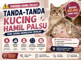 Tanda-Tanda Kucing Hamil Palsu (False Pregnancy) yang Sering Mengecoh Pemilik