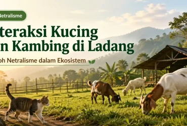 Interaksi Antara Kucing Dengan Kambing Di Suatu Ekosistem Ladang Merupakan Netralisme, Ternyata Ini Alasannya!