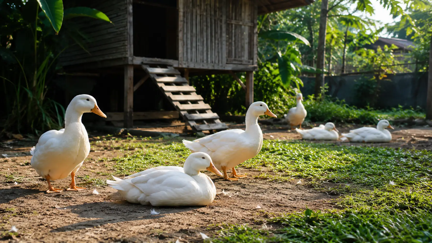 cara budidaya bebek peking