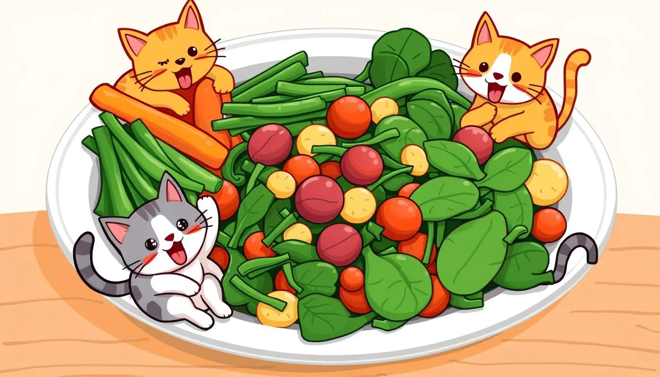 apakah kucing boleh makan kangkung