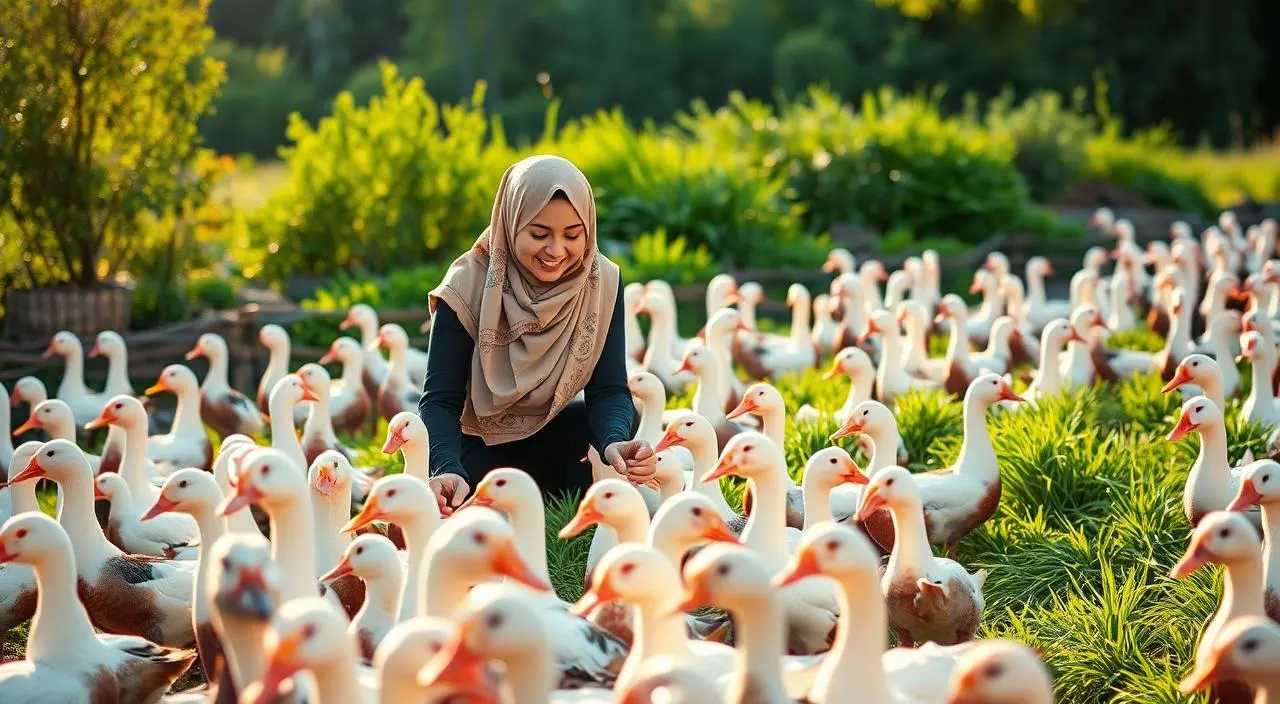 cara budidaya bebek peking