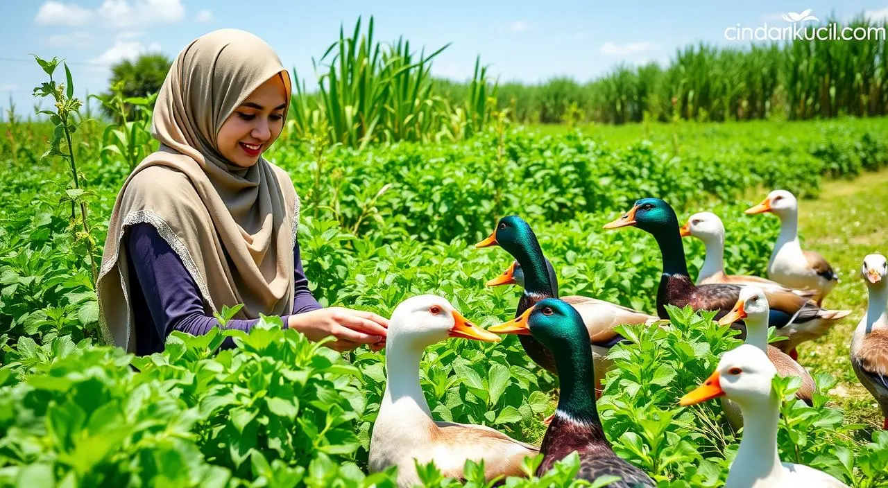 cara budidaya bebek peking