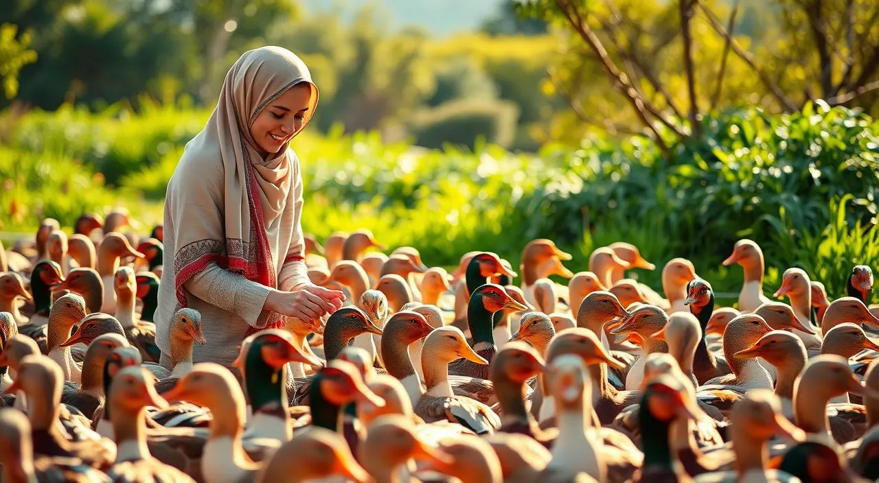 cara budidaya bebek peking