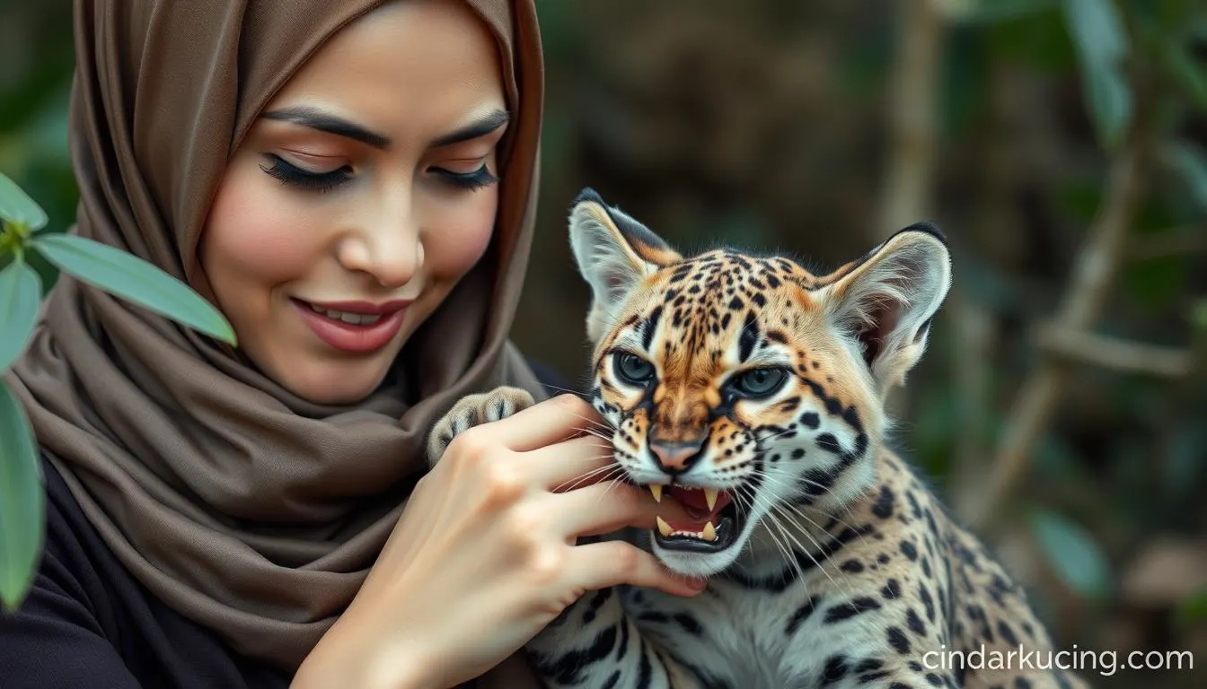 cara menjinakkan kucing hutan umur 3 bulan