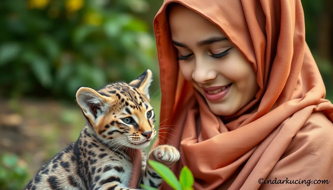 cara menjinakkan kucing hutan umur 3 bulan - 1