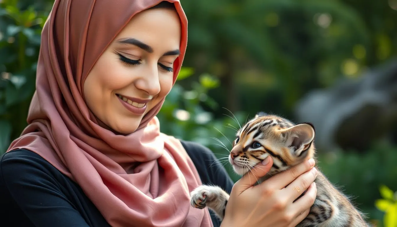 cara menjinakkan kucing hutan umur 3 bulan