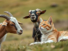 Ilmu Interaksi Antara Kucing Dengan Kambing di Suatu Ekosistem Ladang Merupakan Interaksi Netralisme