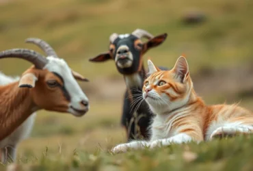 Ilmu Interaksi Antara Kucing Dengan Kambing di Suatu Ekosistem Ladang Merupakan Interaksi Netralisme