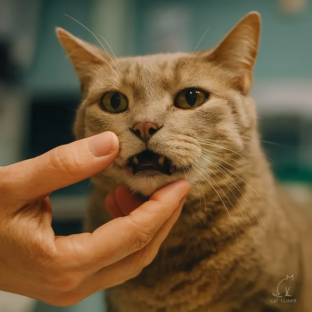 penyakit kucing mulut hitam