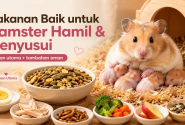 Makanan yang Baik untuk Hamster Hamil dan Menyusui