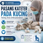 Panduan Pemasangan Kateter pada Kucing Anda