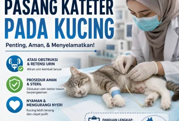 Panduan Pemasangan Kateter pada Kucing Anda