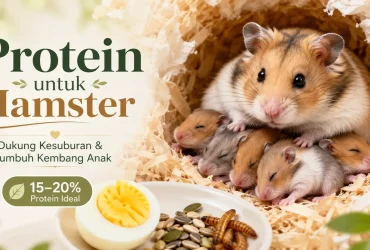 Manfaat Protein untuk Hamster dalam Kesuburan dan Perkembangan Anak