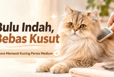 Cara Merawat Kucing Persia Medium agar Bulu Tetap Indah dan Bersih