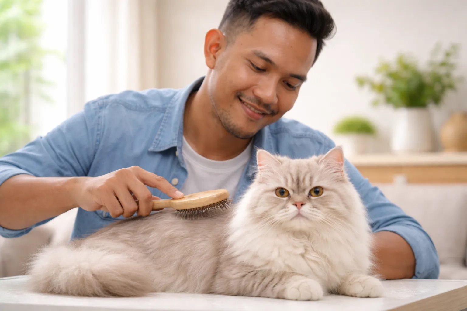 kucing persia medium