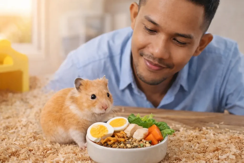 Protein untuk hamster