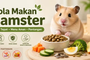 Pola Makan Hamster: Jenis Makanan, Porsi, dan Pantangan