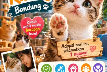 7 Daftar Shelter Kucing Bandung yang Bisa Diadopsi dan Dirawat Siapapun