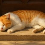 Rahasia Rezeki? Arti Kucing Tidur di Depan Pintu Rumah Menurut Islam