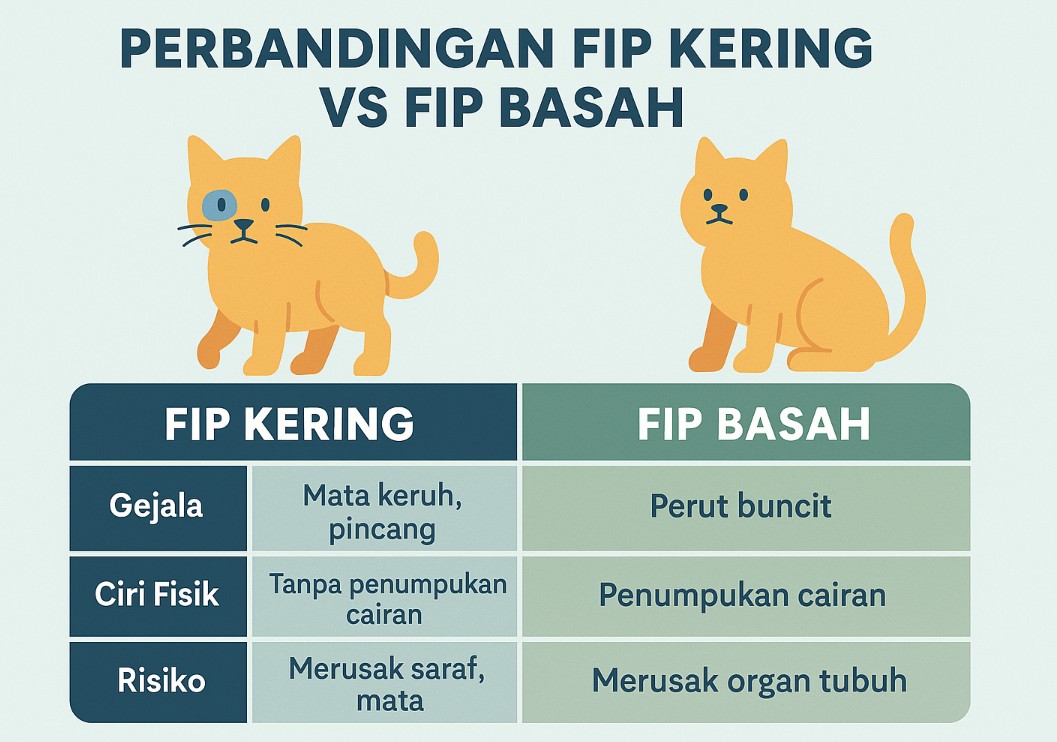 Mitos dan Fakta Seputar FIP Kering pada Kucing dan Basah di Kalangan Cat Lovers Mitos dan Fakta Seputar FIP Kering pada Kucing dan Basah di Kalangan Cat Lovers