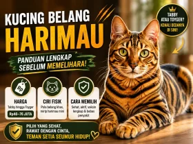 Kucing Belang Harimau: Harga, Ciri Fisik, dan Cara Memilih yang Sehat