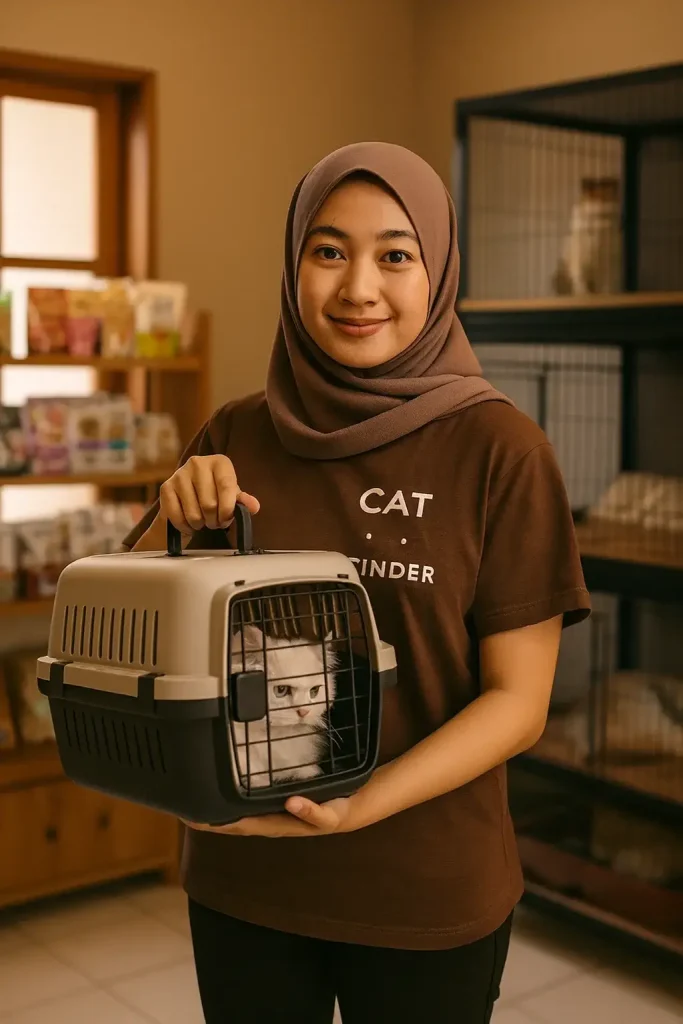 Rumah Kucing Alien Petshop