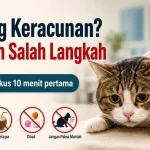 Kucing Keracunan Dikasih Apa di 10 Menit Pertama? Jangan Salah Langkah