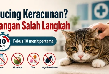 Kucing Keracunan Dikasih Apa di 10 Menit Pertama? Jangan Salah Langkah