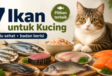 7 Ikan yang Bagus untuk Kucing supaya Bulu Lebat, Badan Berisi, dan Tidak Bau