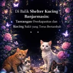 Di Balik Shelter Kucing Banjarmasin: Tantangan Overkapasitas dan Kucing Sakit yang Terus Bertambah