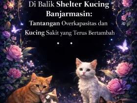 Di Balik Shelter Kucing Banjarmasin: Tantangan Overkapasitas dan Kucing Sakit yang Terus Bertambah