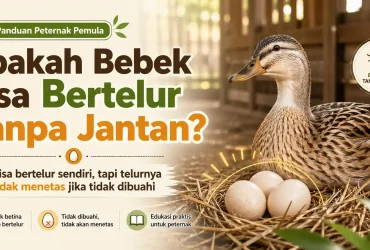 Apakah Bebek Bisa Bertelur Tanpa Jantan? Jawaban Lengkap Soal Telur Bebek Bisa Menetas atau Tidak