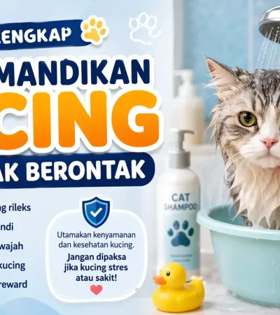 Cara Memandikan Kucing agar Tidak Berontak: Kesalahan yang Sering Dilakukan Pemilik