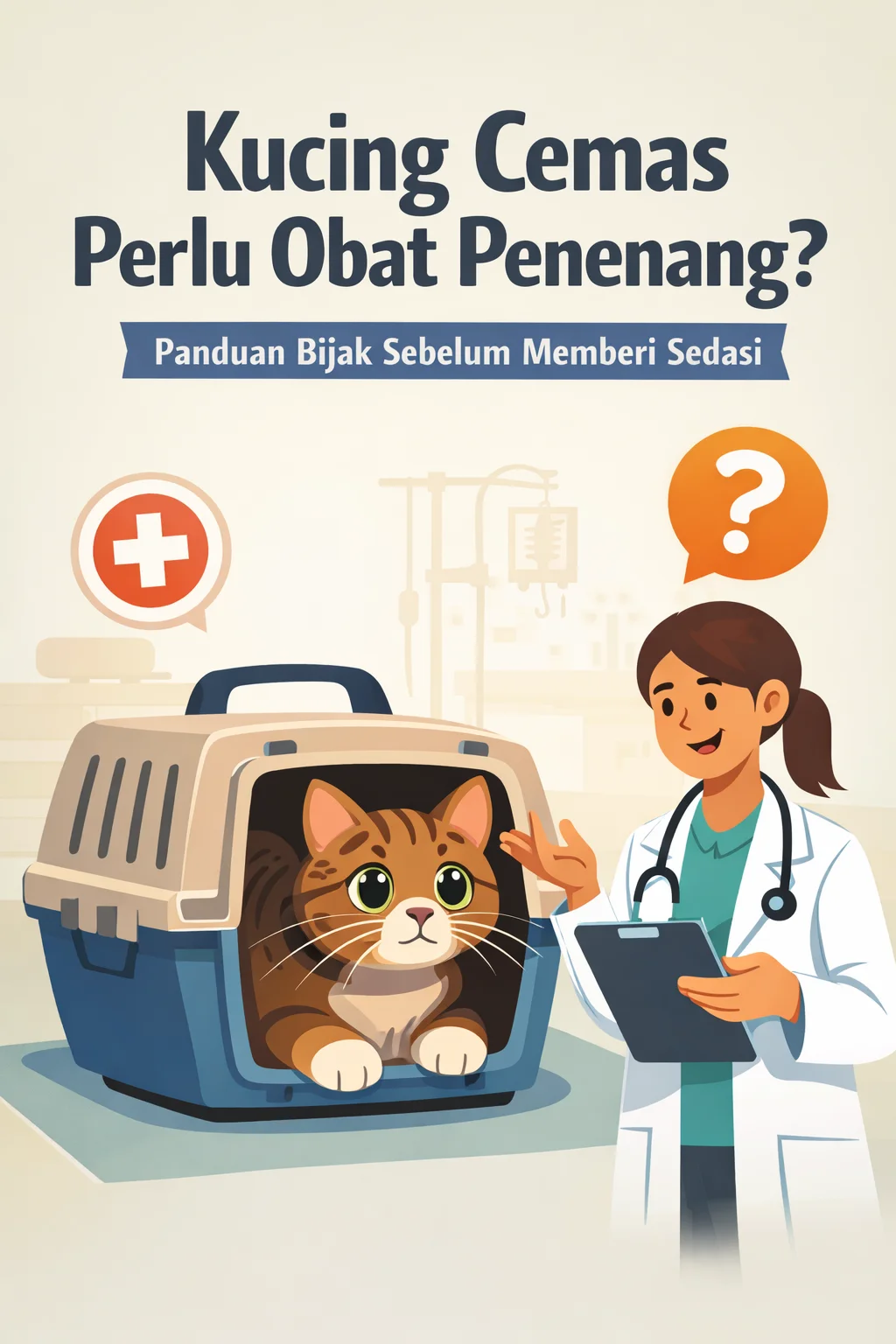 Apakah Obat Penenang Kucing Benar-Benar Diperlukan? Ini Alternatif yang Bisa Dicoba