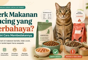Merk Makanan Kucing yang Berbahaya atau Tidak Cocok? Begini Cara Membedakannya